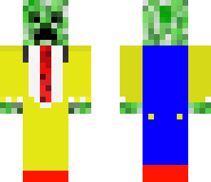 yellow-blue buisness creeper