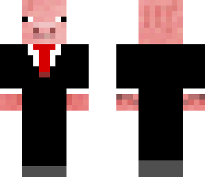 pig in suit