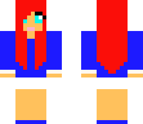 red hair with bows