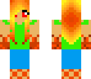 flame girl