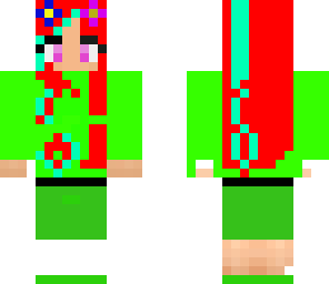 cool girl with red hair
