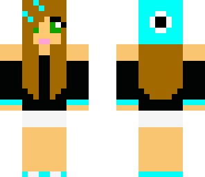 blue hat brown hair