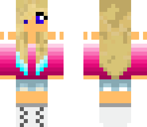 cute pink girl