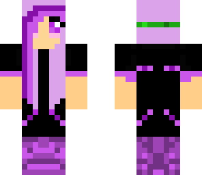 hott purple girl