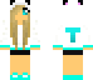 edited panda girl