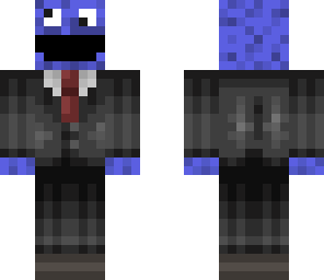 cookie monster in suit