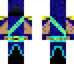 blue hooded