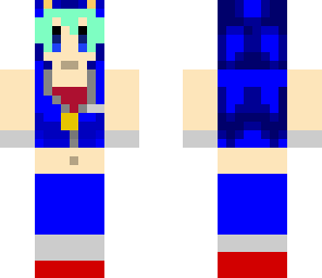 hatsune miku as sonic