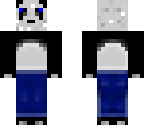 panda with pants