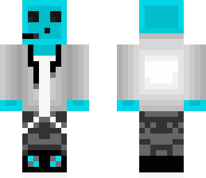 blue slime with mic