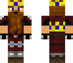 viking king blue crown