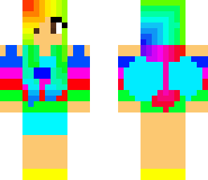 winged rainbow girl
