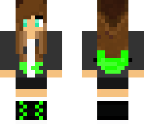 green gamer girl