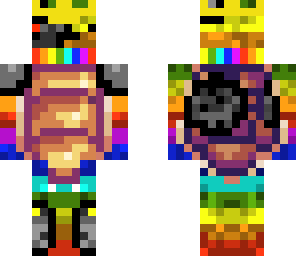 rainbow cyborg turtle of doom
