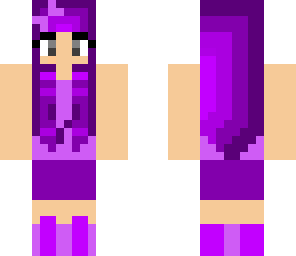 purple girl