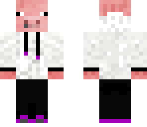 gangster pig with head phones