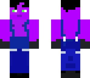 little boy porple