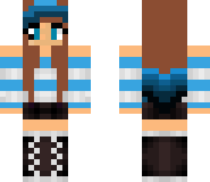 blue ombre girl fixed face