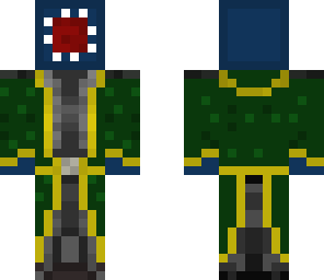 squid in green robe