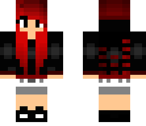 retro redhead girl