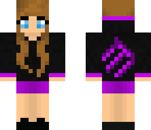 purple monster girl