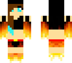 this girl is on fire