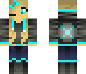 blue gamer girl
