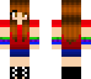 brown hair girl