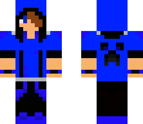 blue hood