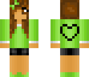 emiliebrix skin- green girl