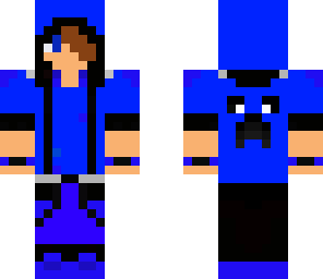 blue hoody