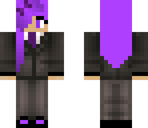 girl in a suit