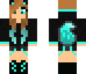blue wolf girl 2