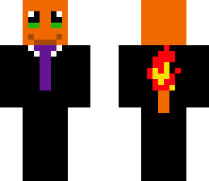 charmander in a suit