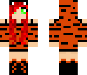 tiger girl skin