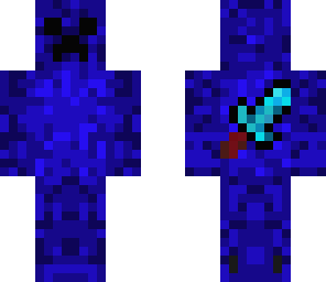 blue creeper with headphones