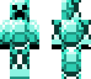diamond_creeper with head set 
