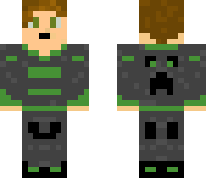 cool guy - green - fbi style