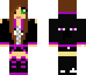 enderman girl hoodie