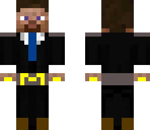 major minecraft in suit