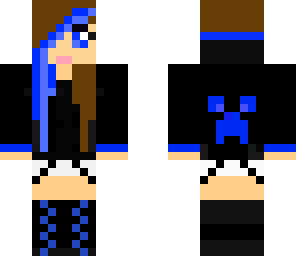 blue creeper girl