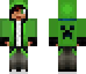 green creeper hoddie
