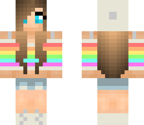 rainbow girl