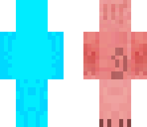 half pig half diamond block