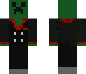 creeper with suit 