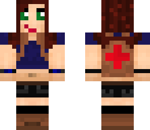 female medic soldier