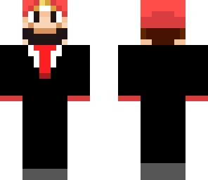 mario in a suit