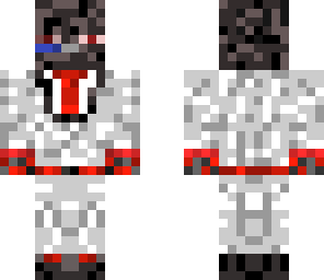 elegant enderman in red