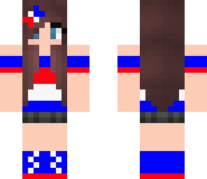 4th of july girl skin