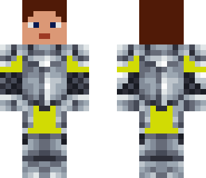 yellow medieval knight